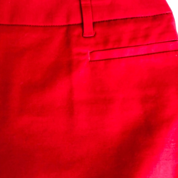 Kenar Fiery Red Pencil Skirt - Picture 5 of 6